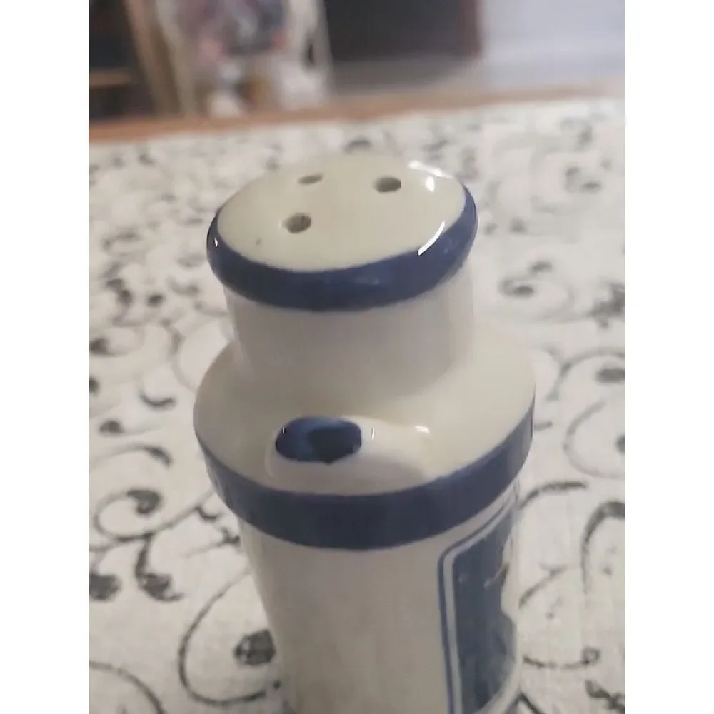 Chicken/Duck  Vintage Milkcan Salt & Pepper Shakers